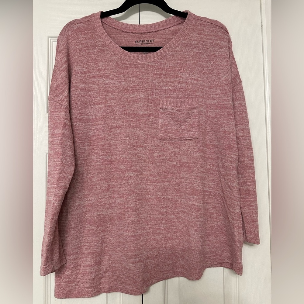 Torrid Pink Long sleeve top‎